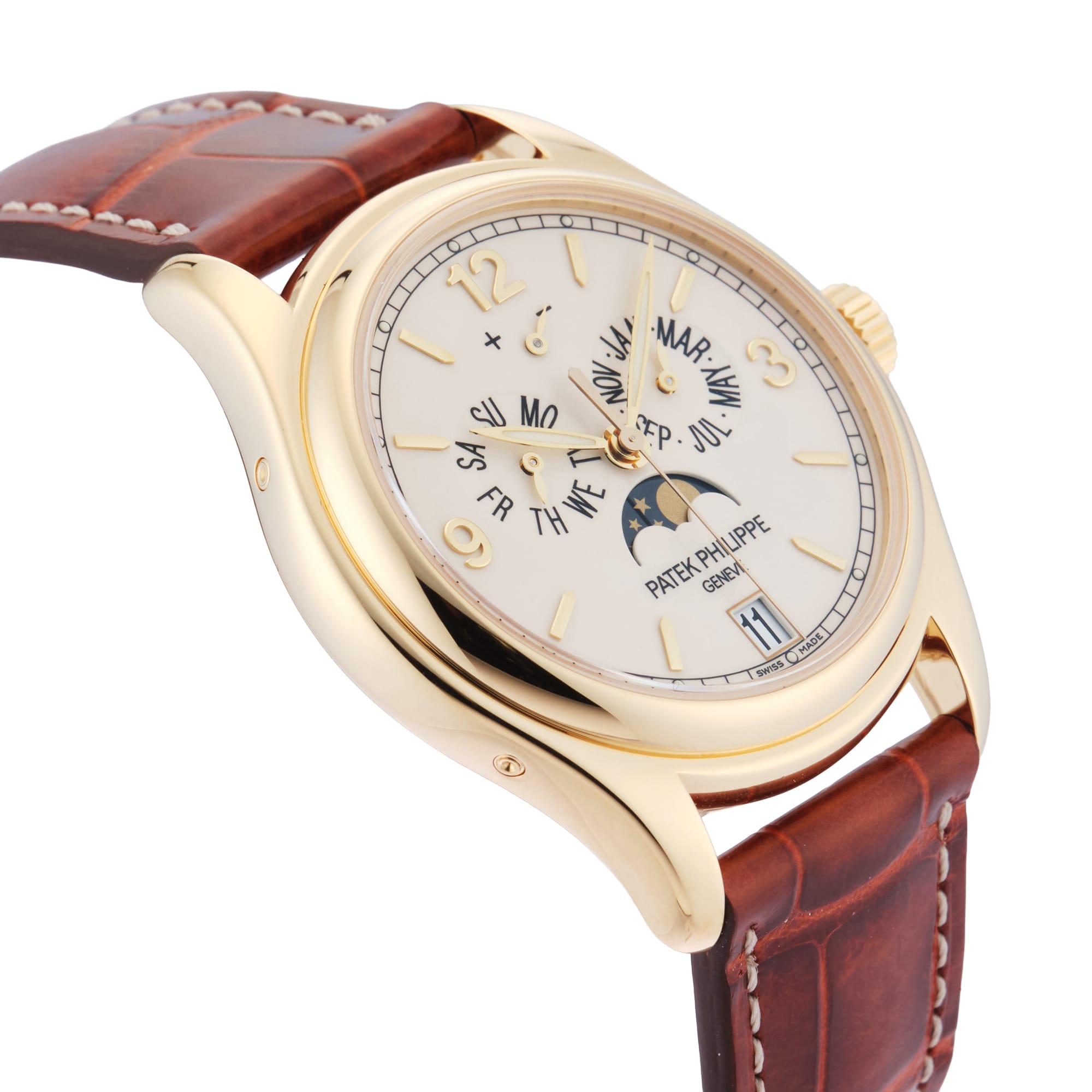 Pre-Owned Patek Philippe Complications Annual Calendar 39mm Yellow Gold