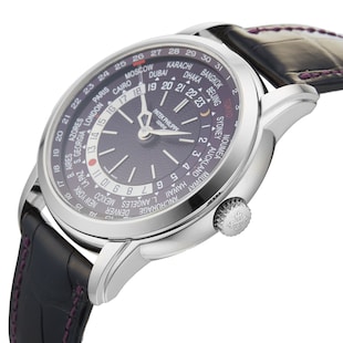 Pre-Owned Patek Philippe Complications Travel Time Date 40mm White Gold 'Tokyo Edition'