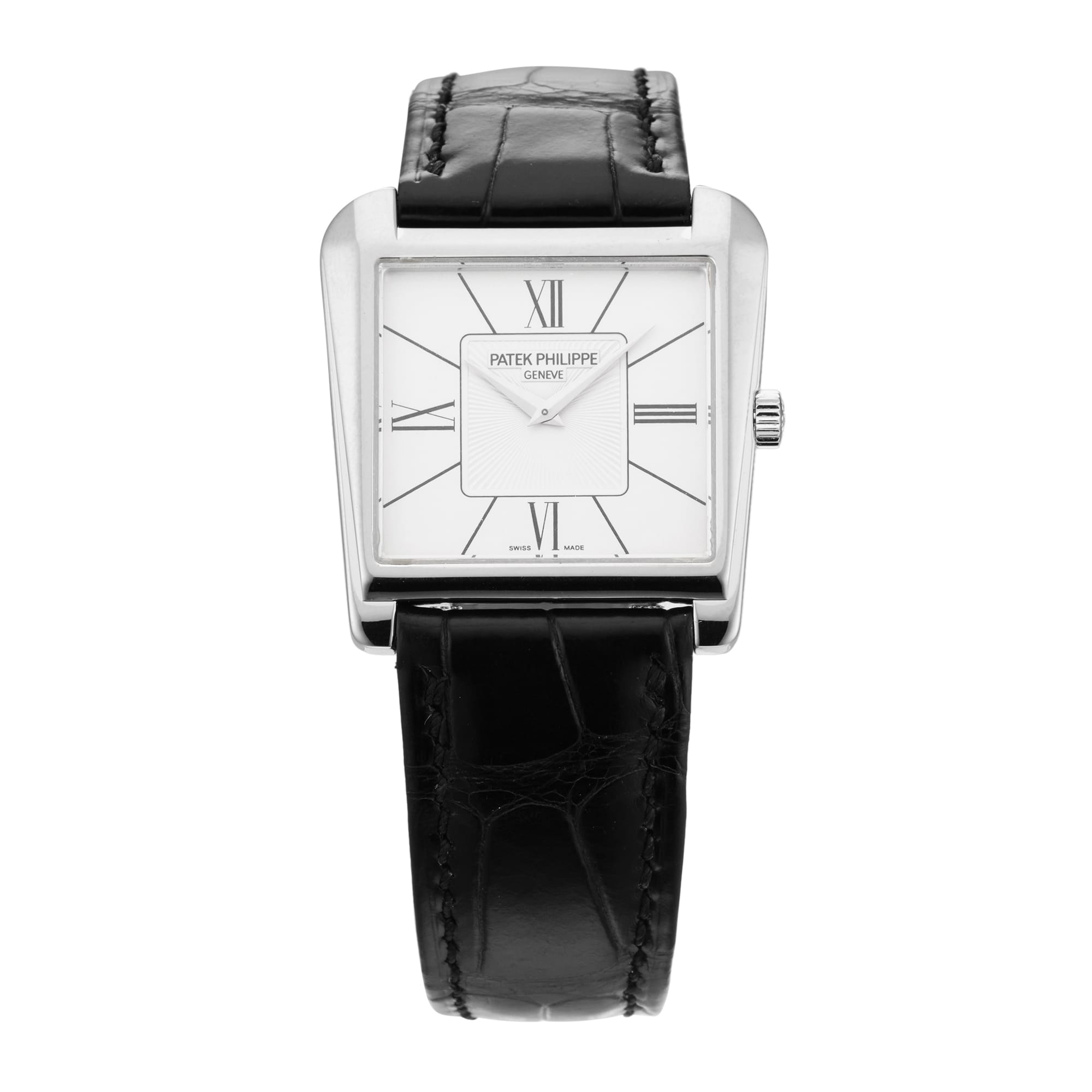 Pre-Owned Patek Philippe Gondolo Trapeze 32.5mm White Gold