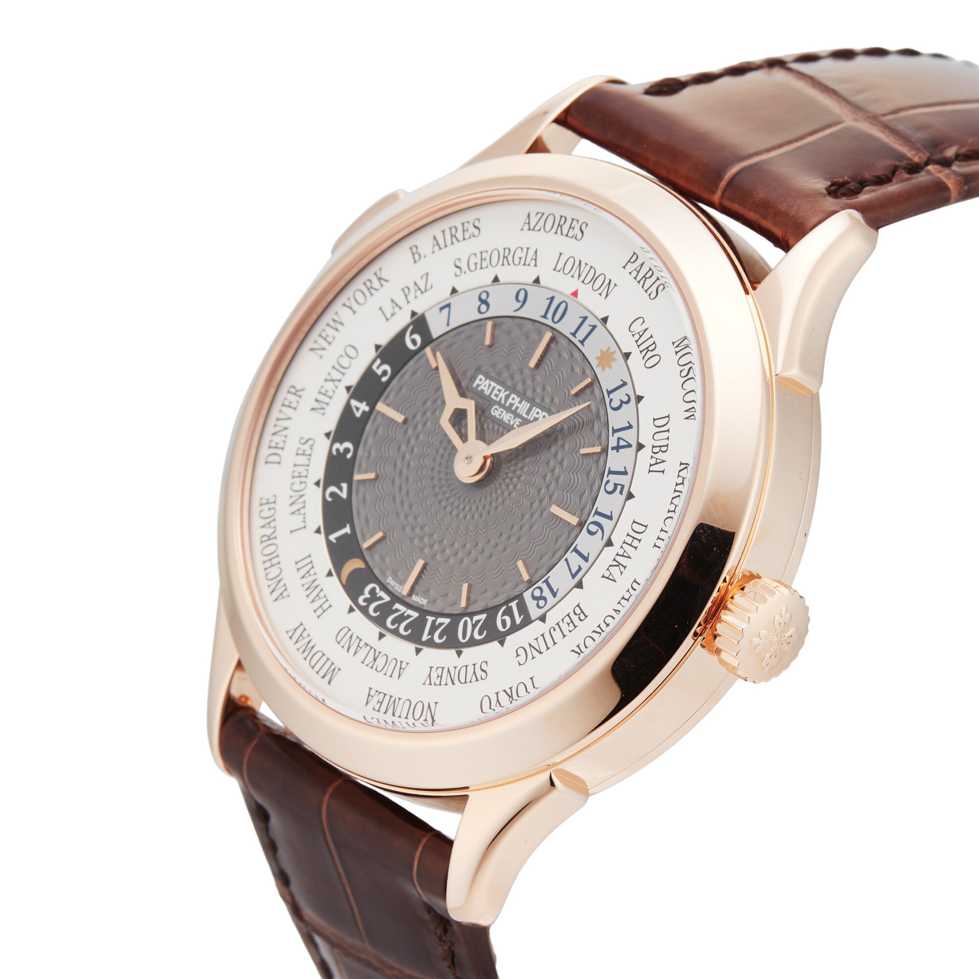 Pre-Owned Patek Philippe Complications World Time 38.50mm Rose Gold Pre-Owned Patek Philippe Complications World Time 38.50mm Rose Gold