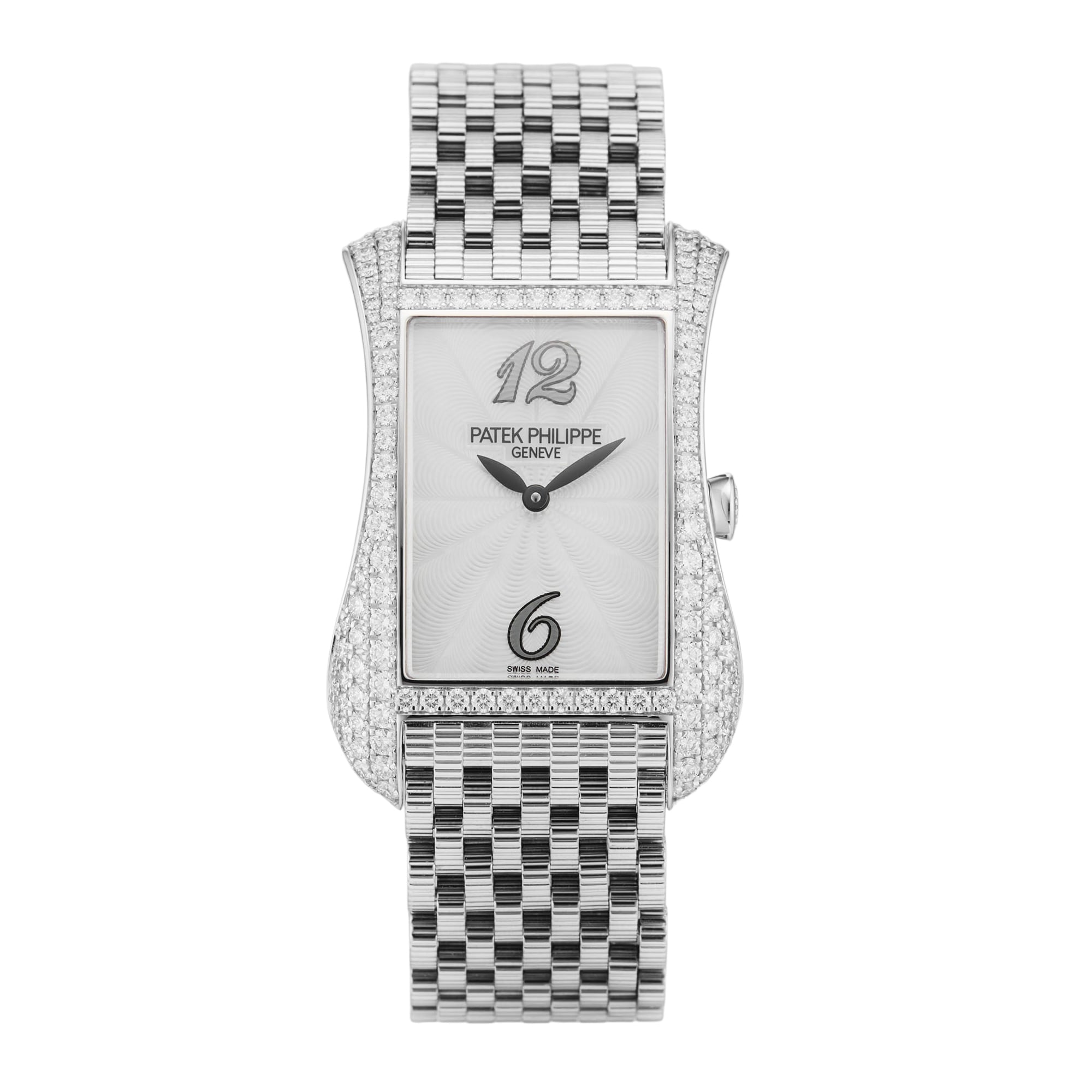 Pre-Owned Patek Philippe Gondolo Serta 27.4mm X 39.7mm White Gold Pre-Owned Patek Philippe Gondolo Serta 27.4mm X 39.7mm White Gold