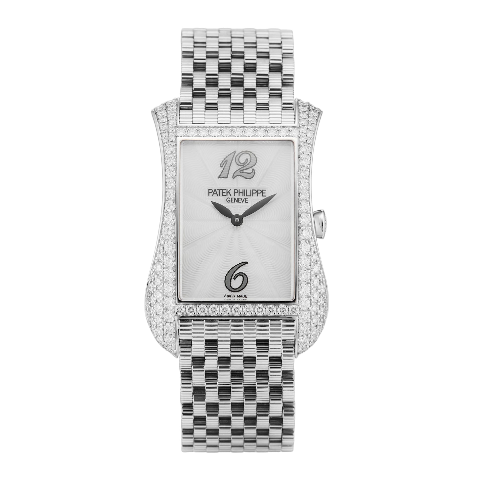 Pre-Owned Patek Philippe Gondolo Serta 27.4mm X 39.7mm White Gold Pre-Owned Patek Philippe Gondolo Serta 27.4mm X 39.7mm White Gold