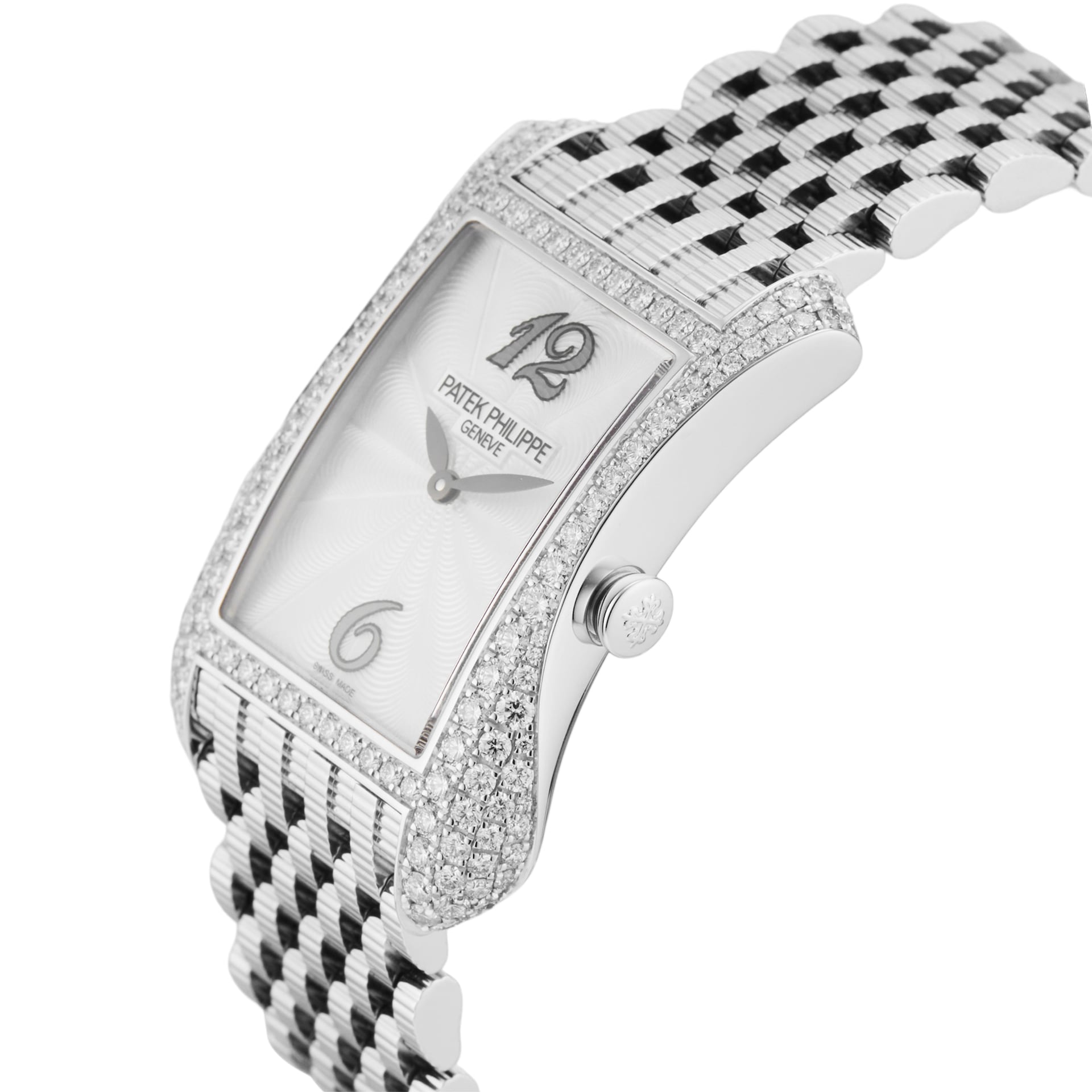 Pre-Owned Patek Philippe Gondolo Serta 27.4mm X 39.7mm White Gold Pre-Owned Patek Philippe Gondolo Serta 27.4mm X 39.7mm White Gold