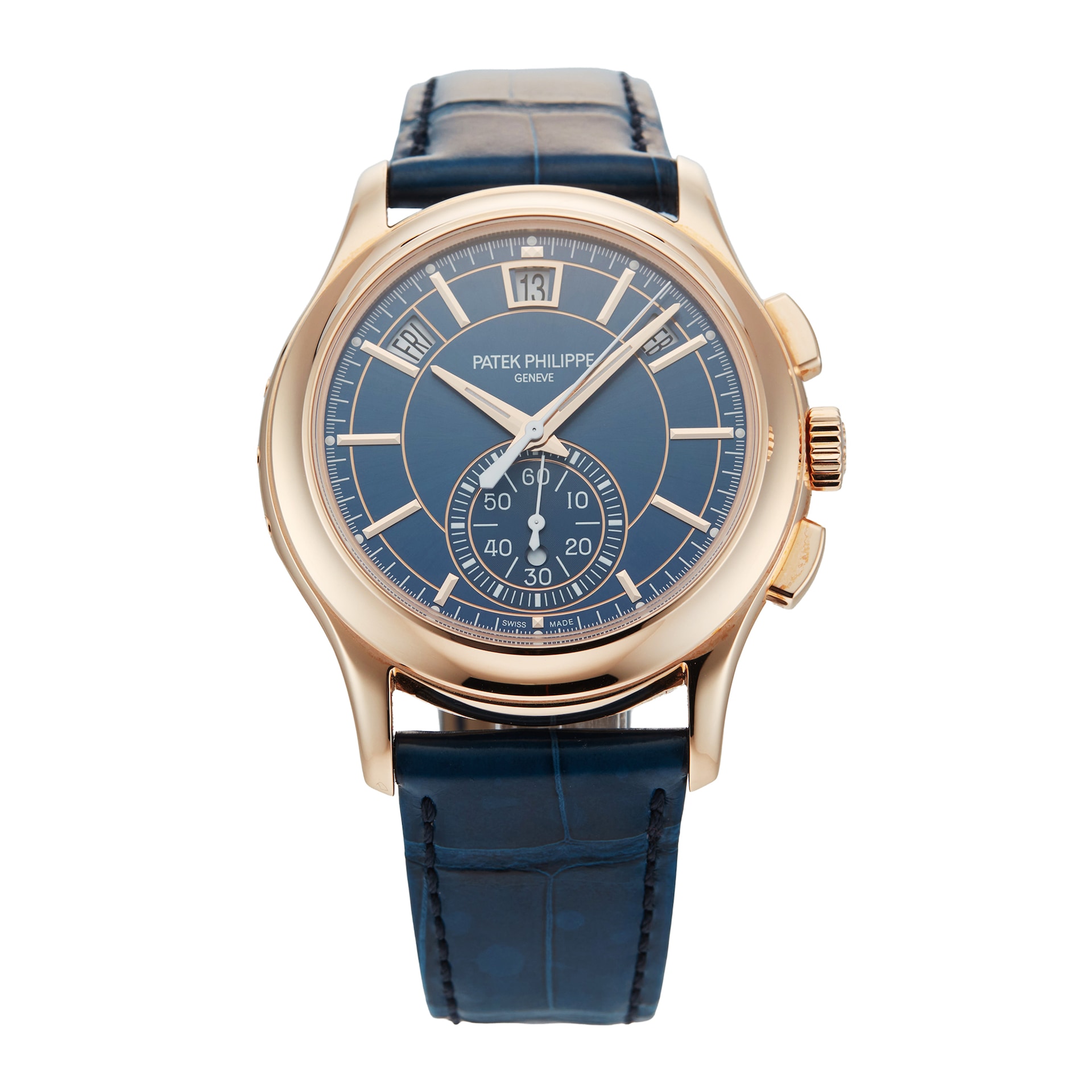 Pre-Owned Patek Philippe Complications Flyback Chronograph Annual Calendar 42mm Rose Gold