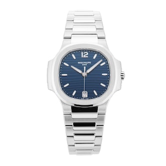 Pre-Owned Patek Philippe Nautilus 35.25mm Stainless Steel Pre-Owned Patek Philippe Nautilus 35.25mm Stainless Steel