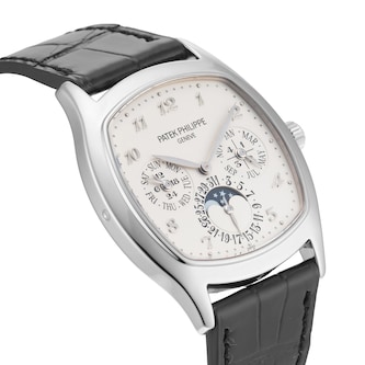Pre-Owned Patek Philippe Grand Complications Perpetual Calendar 37mm White Gold