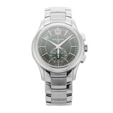 Pre-Owned Patek Philippe Pre-Owned Patek Philippe Complications Flyback Chronograph Annual Calendar 42mm Stainless Steel 5905/1A-001