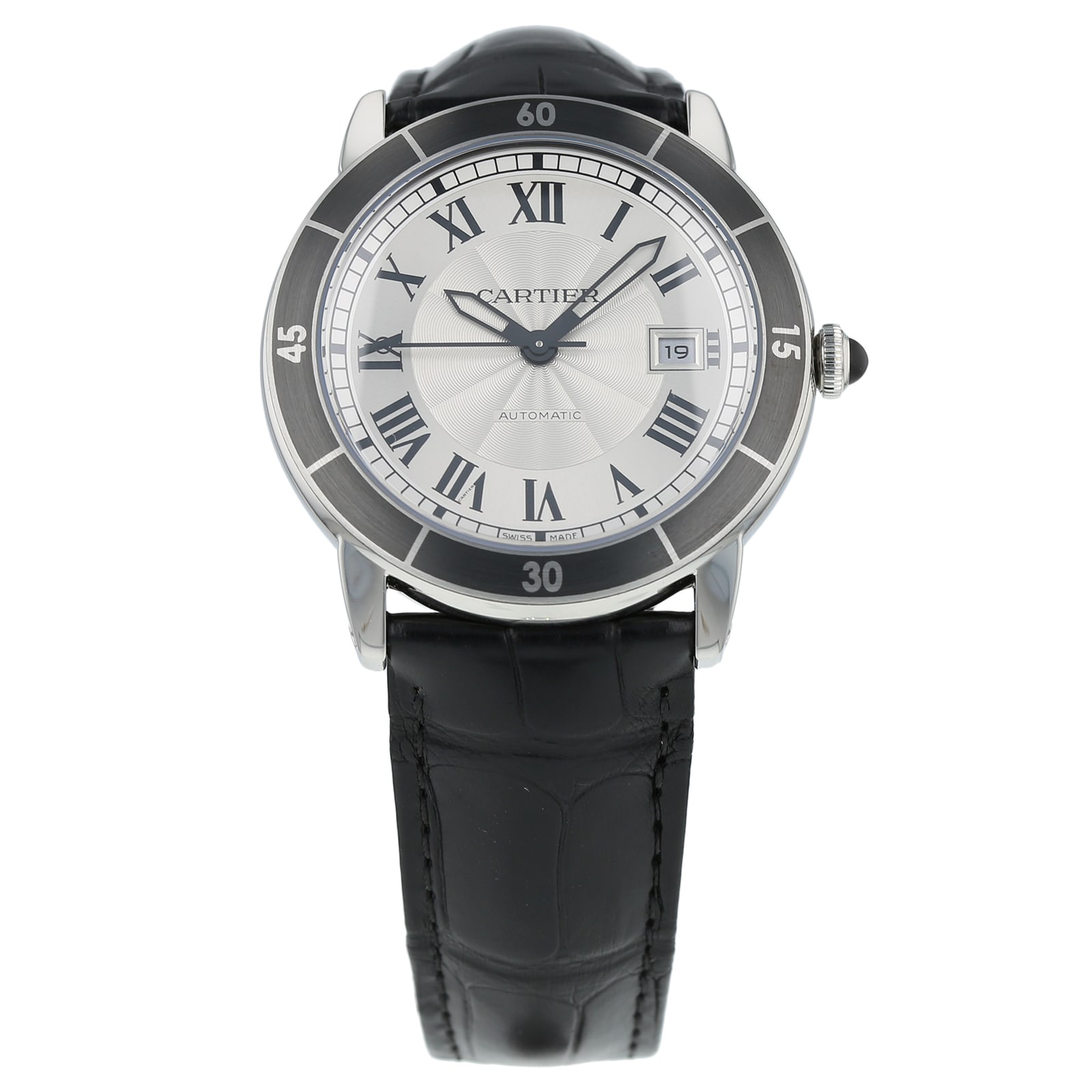 Pre Owned Cartier Pre Owned Cartier Ronde Croisiere Mens Watch