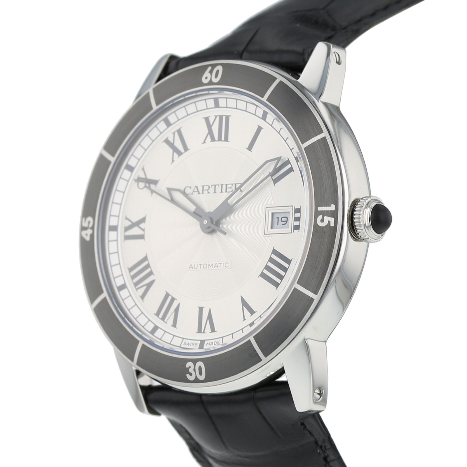 Pre Owned Cartier Ronde Croisiere Mens Watch WSRN0002 3886