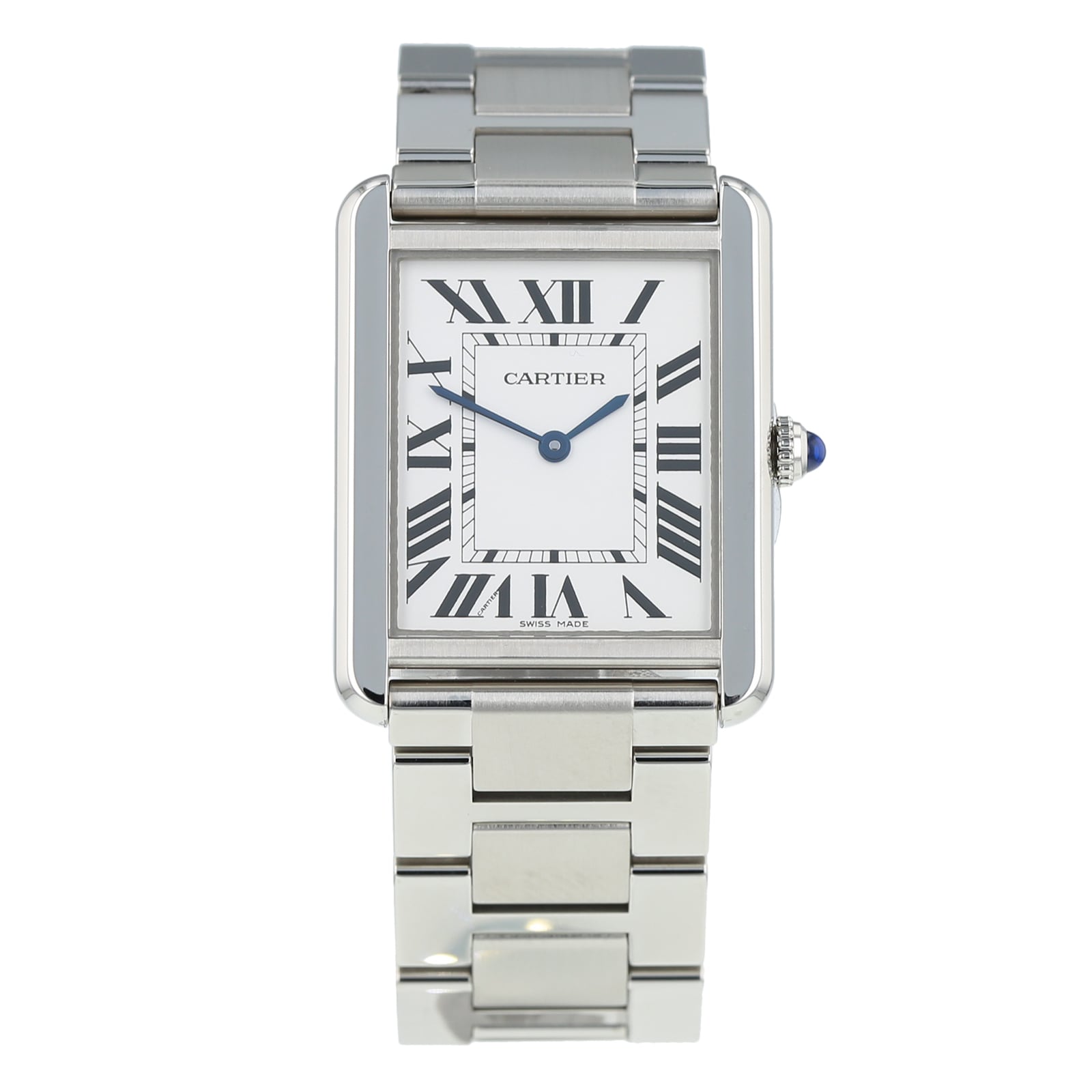 Pre Owned Cartier Tank Solo Mens Watch Watches Of Switzerland UK