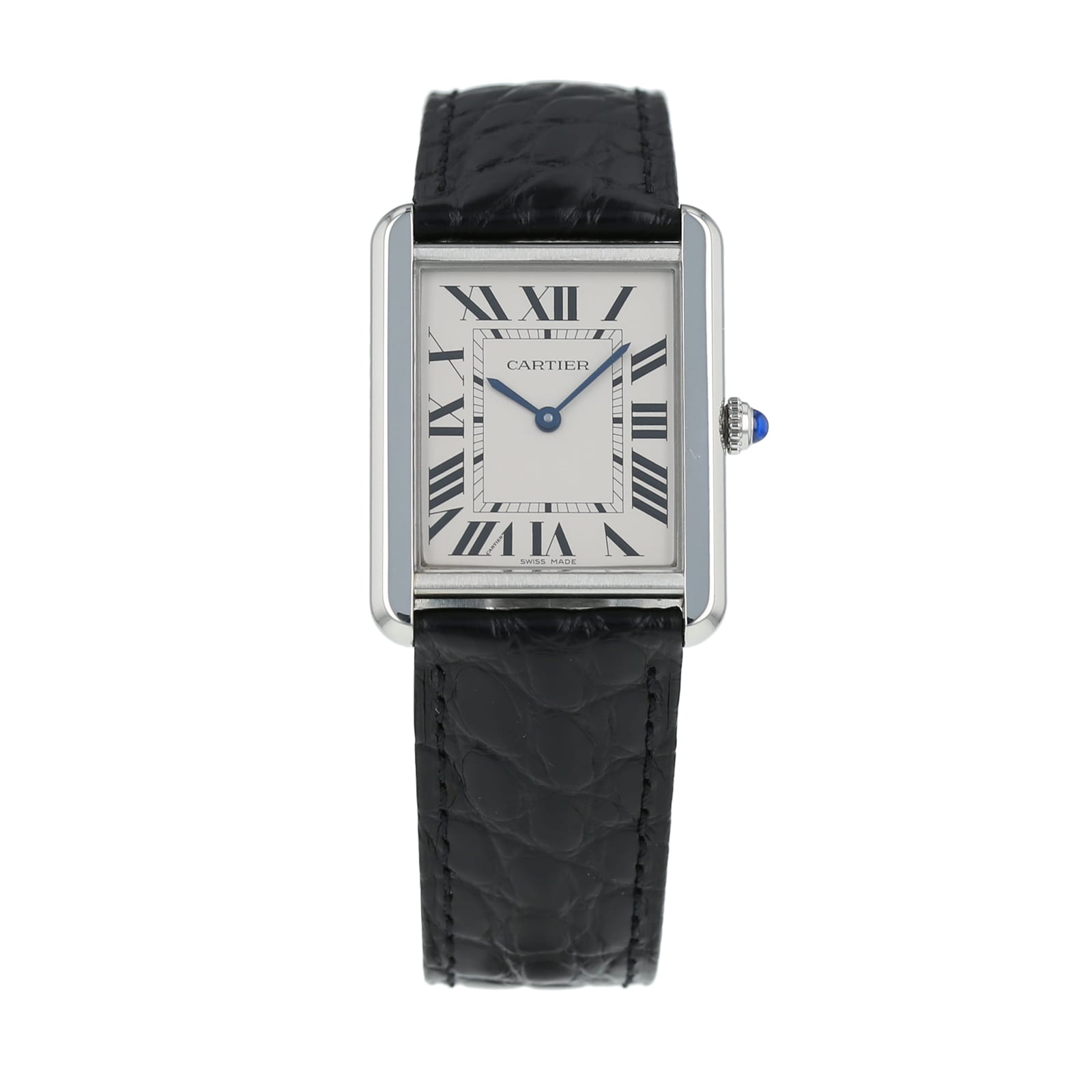 Cartier tank solo outlet mens