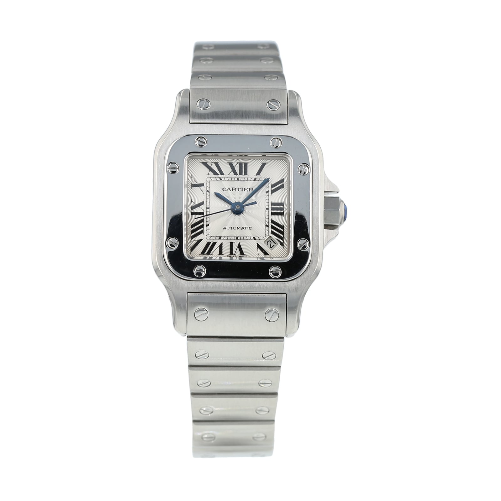 Cartier santos ladies 2024 watch pre owned