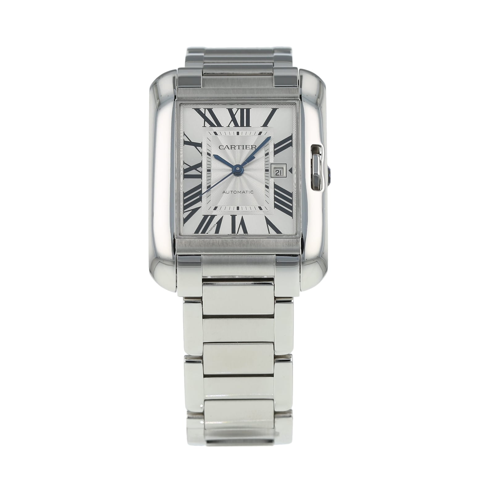 Pre Owned Cartier Pre Owned Cartier Tank Anglaise Mens Watch