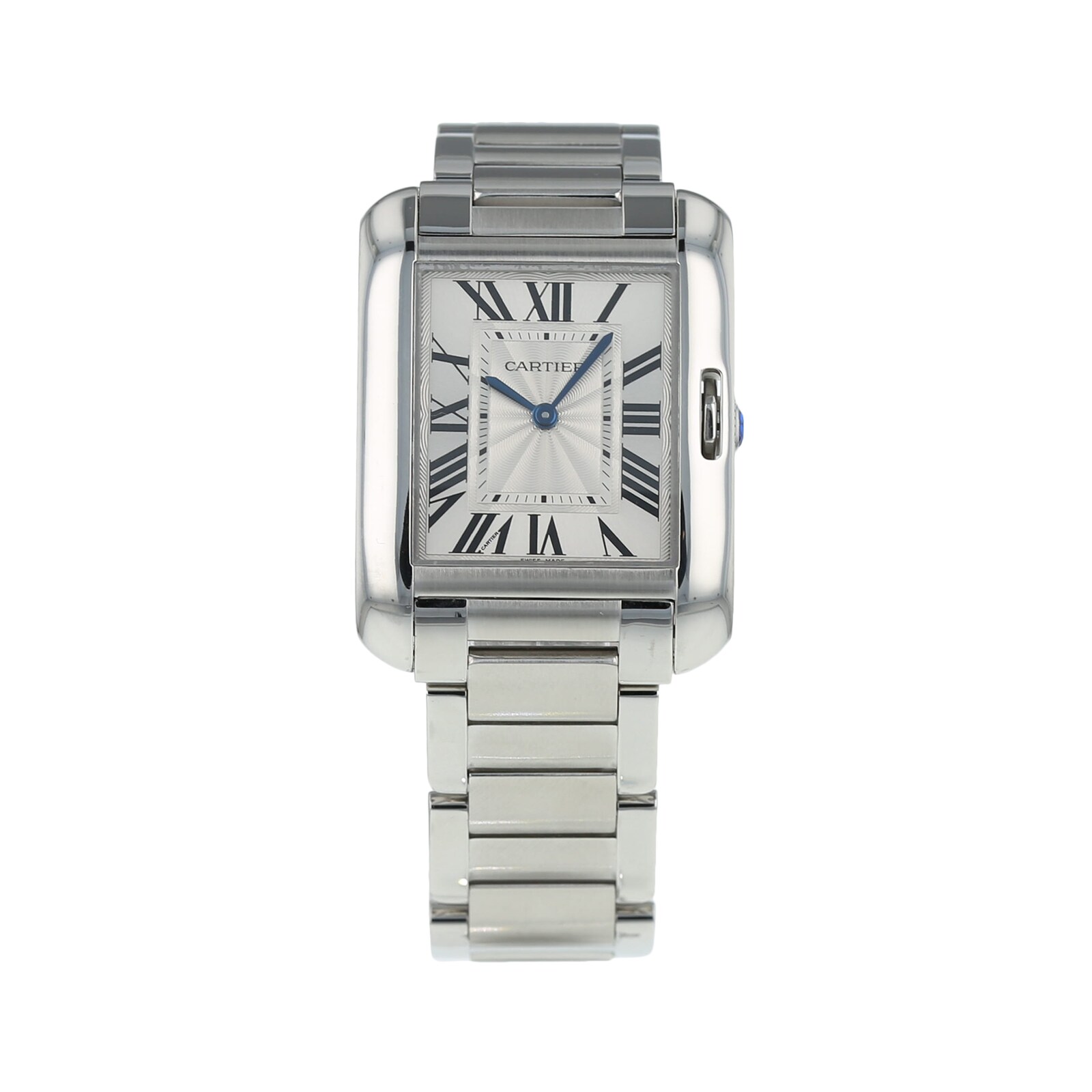 Pre Owned Cartier Pre Owned Cartier Tank Anglaise Ladies Watch