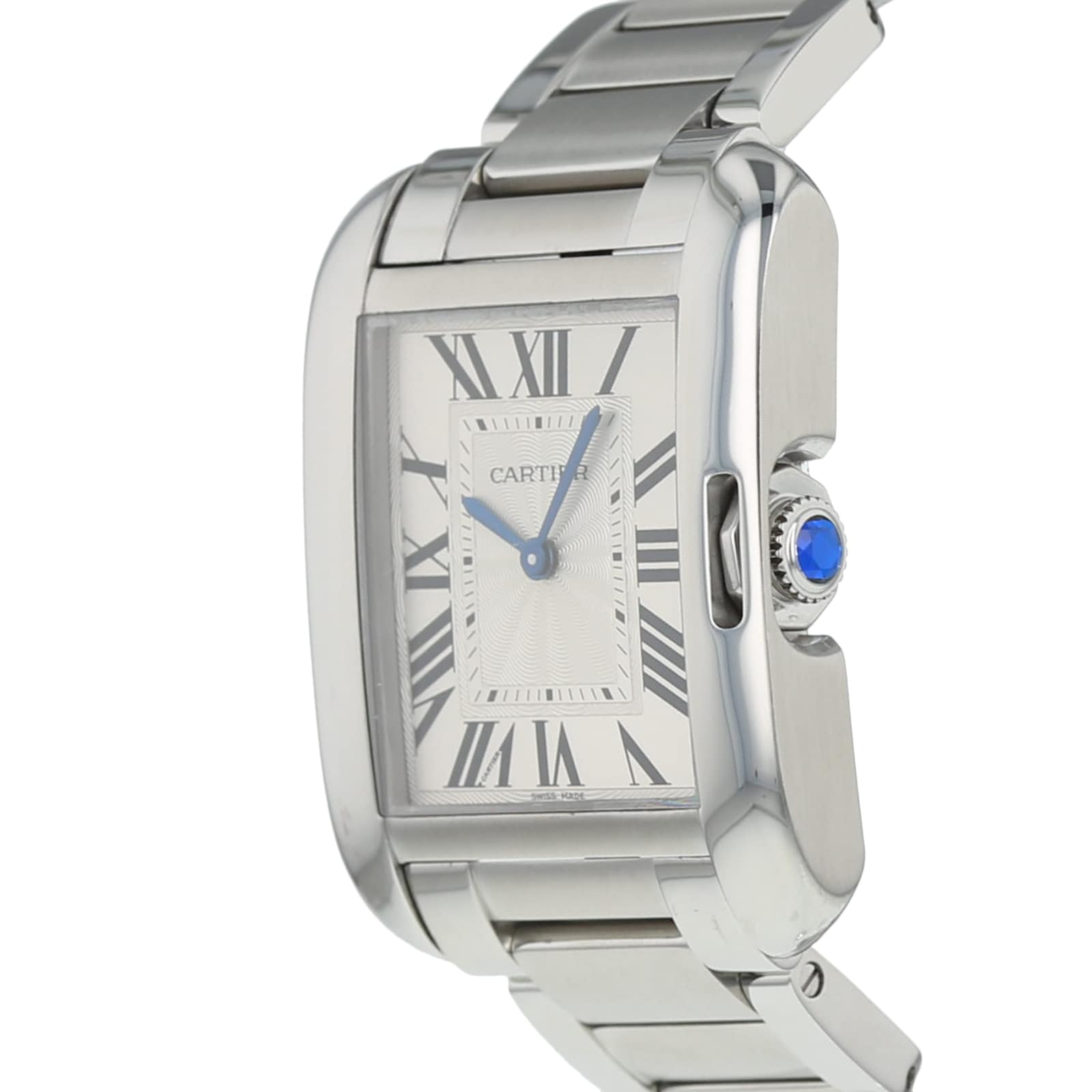 Pre-Owned Cartier Tank Anglaise Ladies Watch W5310044/3704