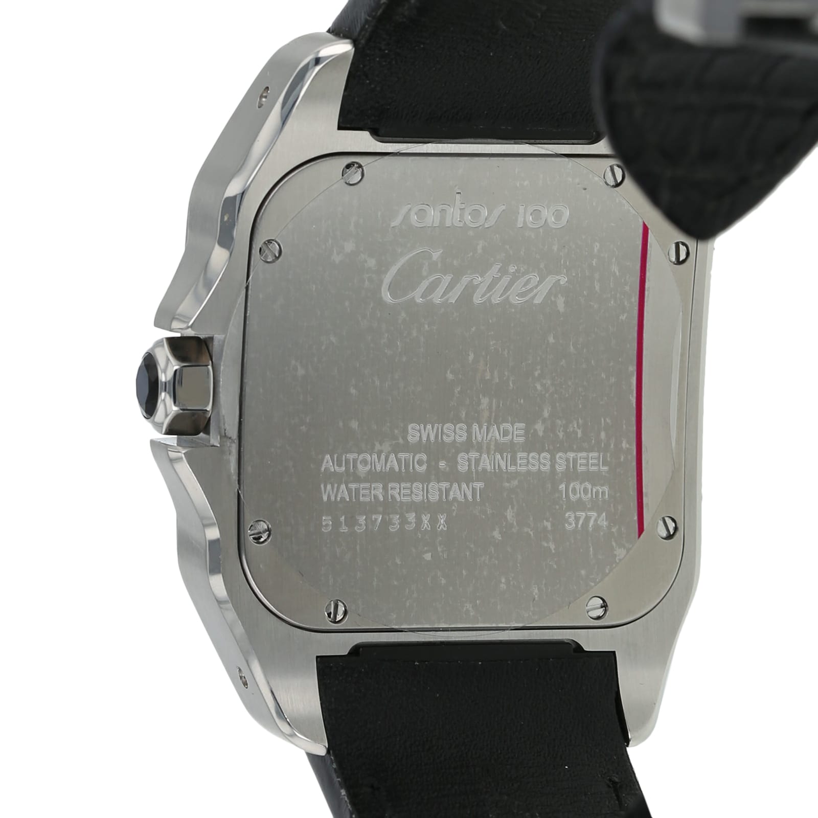 Pre Owned Cartier Pre Owned Cartier Santos 100 Mens Watch W20073X8