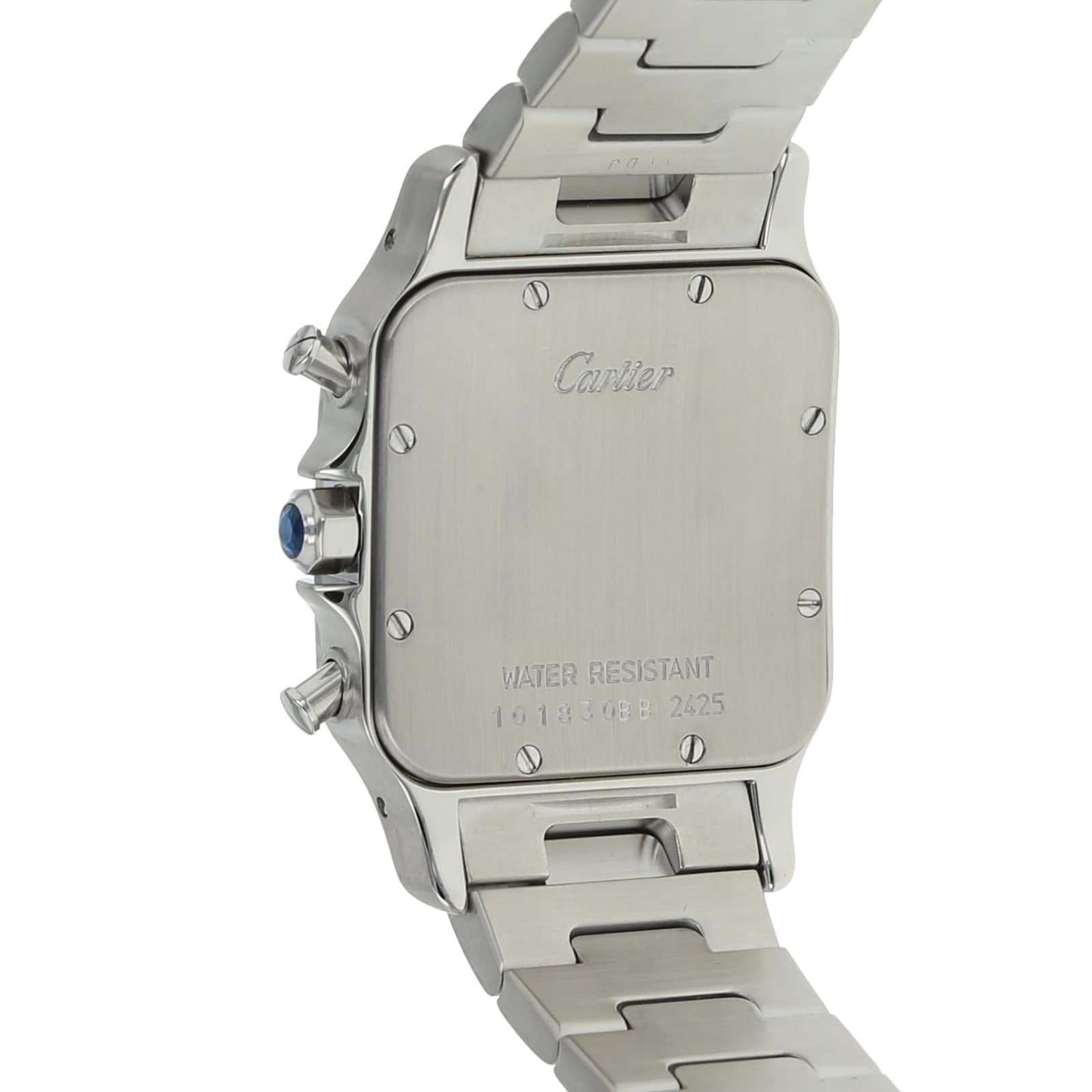 Pre-Owned Cartier Santos Galbee Mens Watch W20042C4/2425 Pre-Owned Cartier Santos Galbee Mens Watch W20042C4/2425