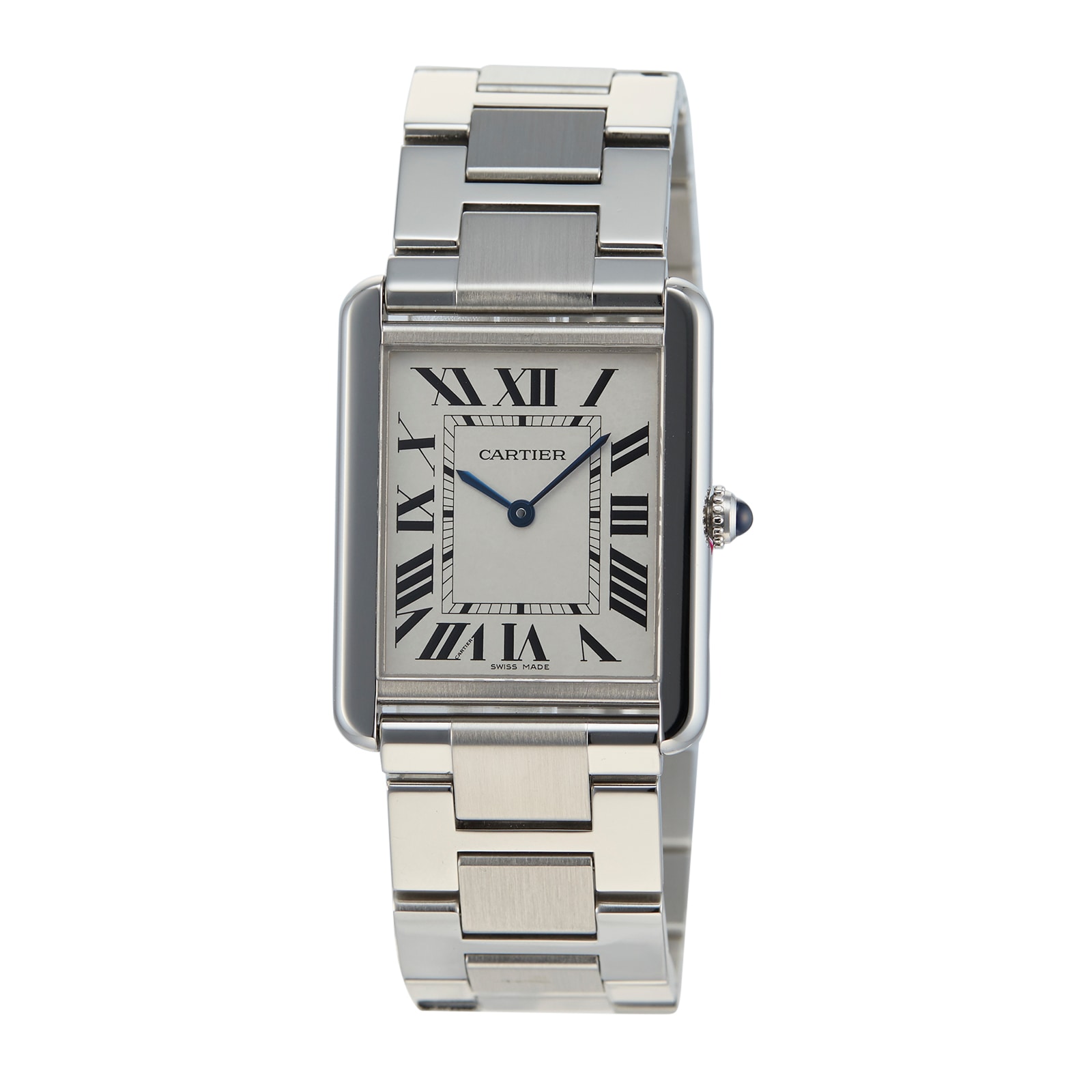 Pre Owned Cartier Pre Owned Cartier Tank Solo Large Mens Watch