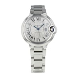 Pre-Owned Cartier Ballon Bleu de Silver Steel Ladies Watch W6920071