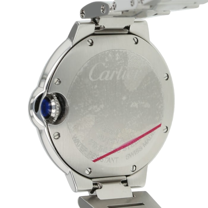 Pre-Owned Cartier Ballon Bleu de Silver Steel Ladies Watch W6920071