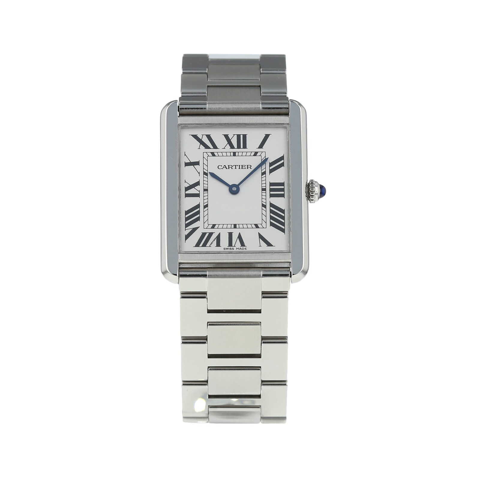 Pre Owned Cartier Pre Owned Cartier Tank Solo Large Mens Watch