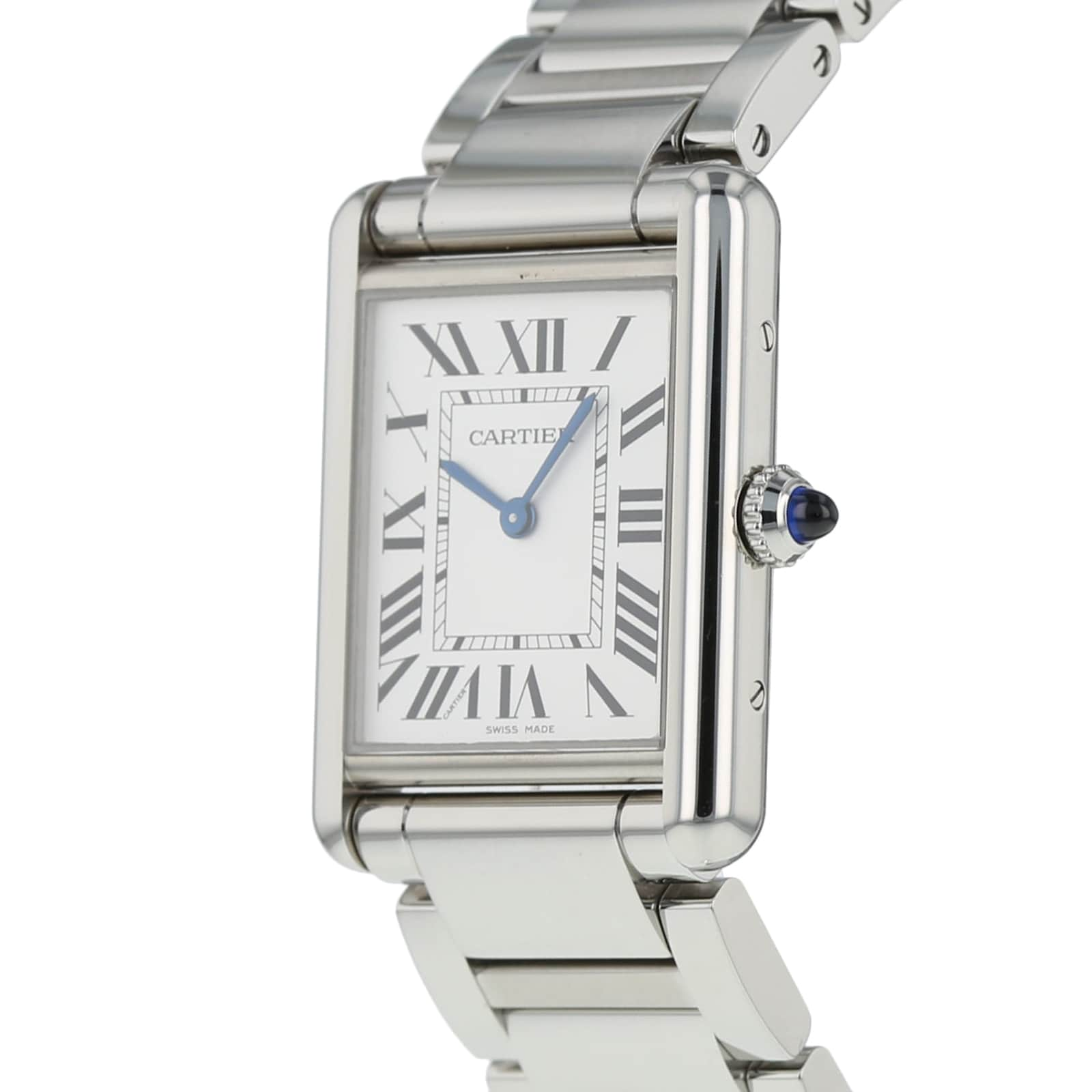 Pre Owned Cartier Tank Must Ladies Watch WSTA0052 4323