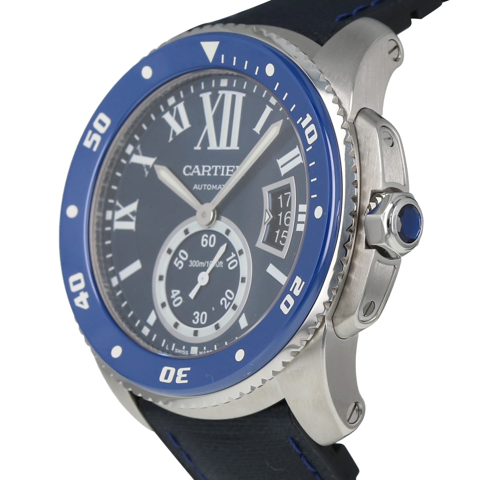 Pre-Owned Cartier Calibre de Mens Watch WSCA0010/3729