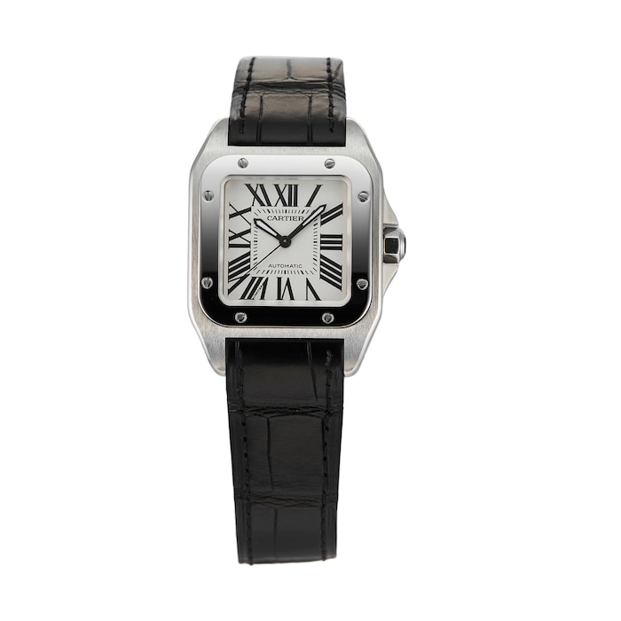 Pre-Owned Cartier Santos de 100 Mens Watch W20073X8