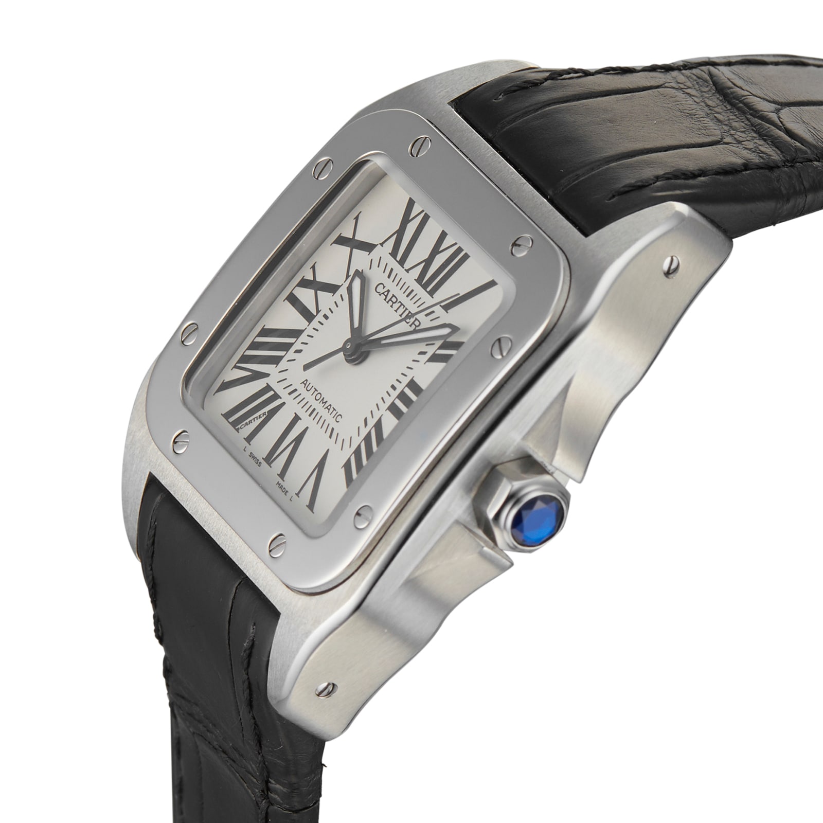 Mens cartier cheap santos pre owned