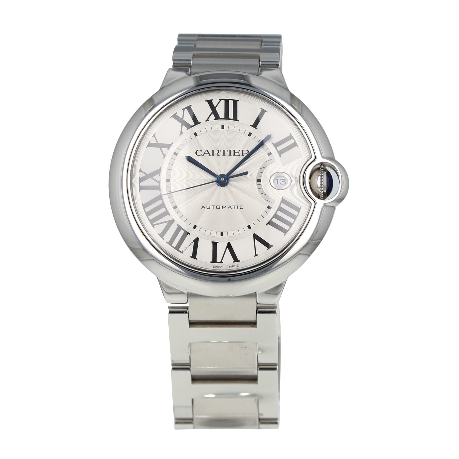 Pre-Owned Cartier Ballon Bleu Mens Watch W69012Z4/3765 Pre-Owned Cartier Ballon Bleu Mens Watch W69012Z4/3765