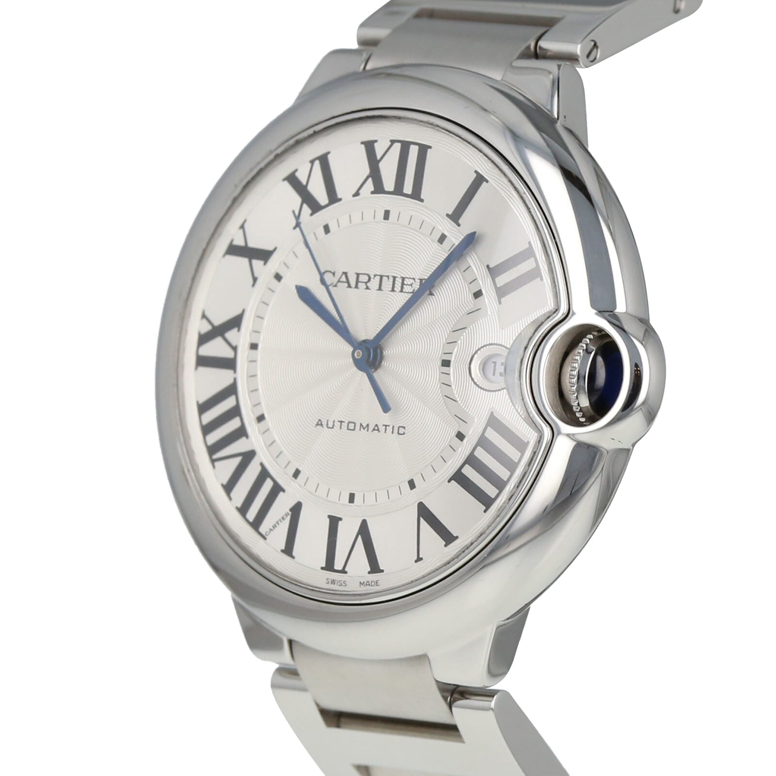 Pre-Owned Cartier Ballon Bleu Mens Watch W69012Z4/3765 Pre-Owned Cartier Ballon Bleu Mens Watch W69012Z4/3765