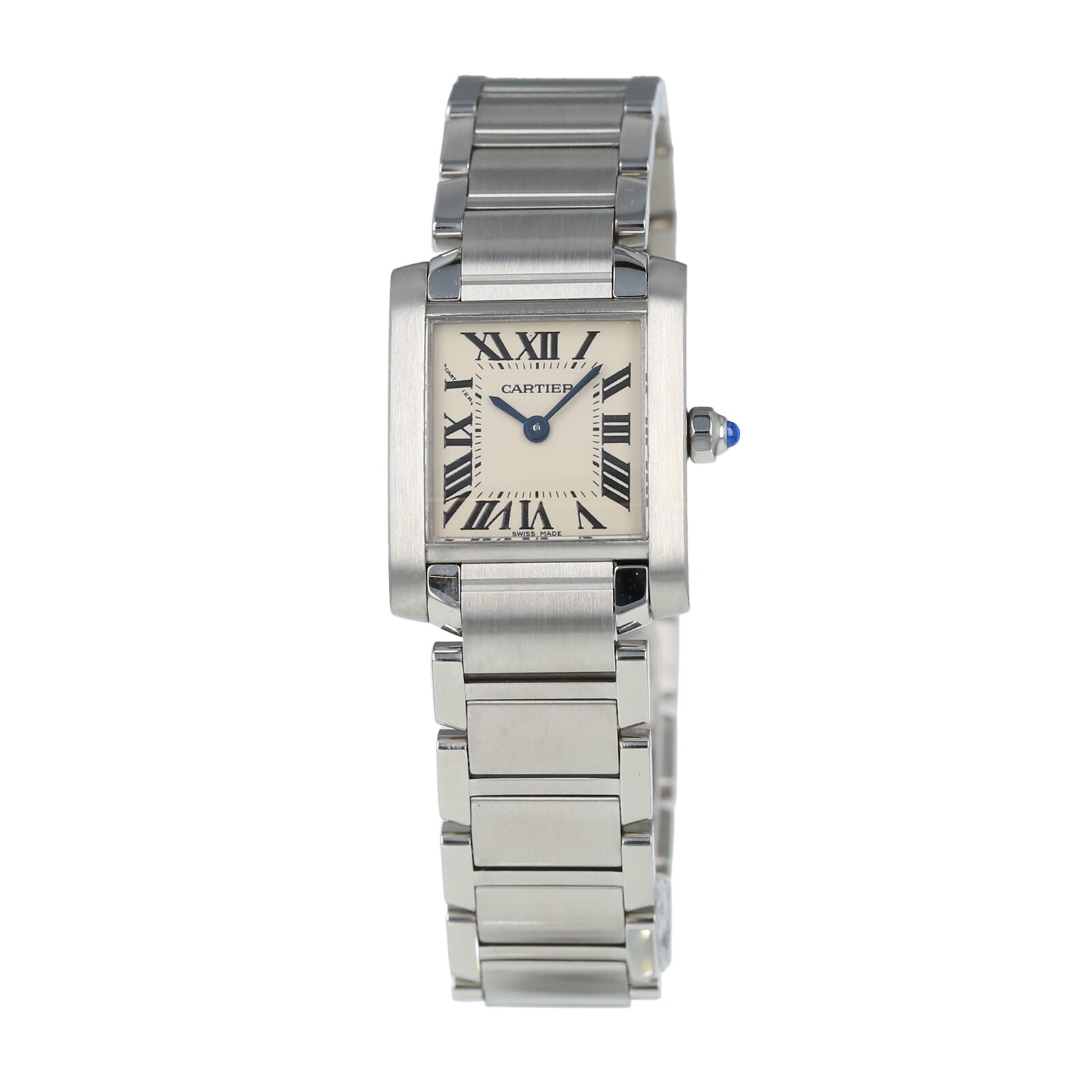 cartier diamond watch second hand