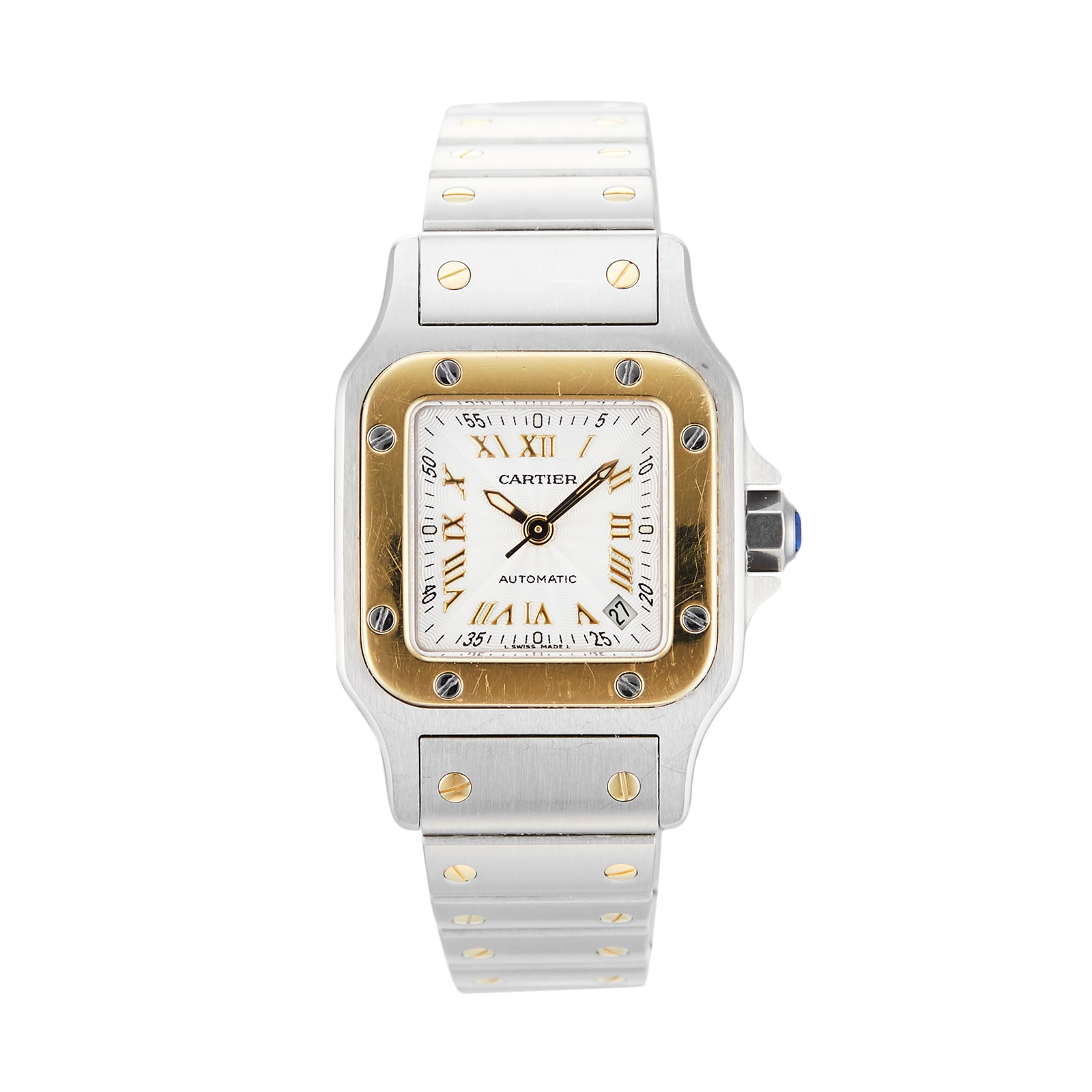 Pre-Owned Cartier Santos Galbee Ladies Watch W20045C4 Pre-Owned Cartier Santos Galbee Ladies Watch W20045C4