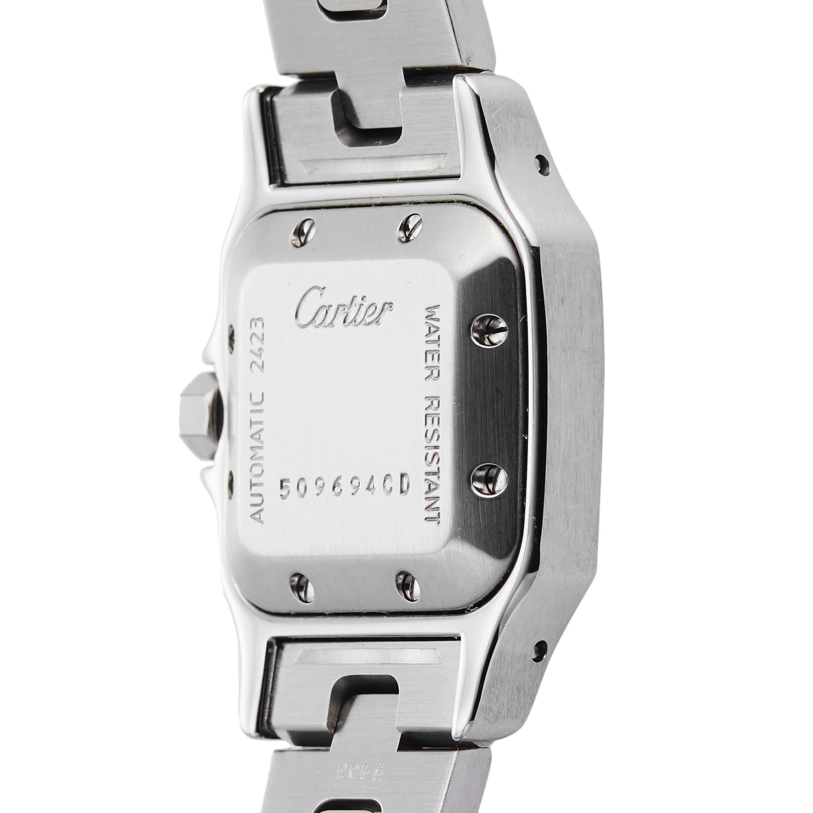 Pre-Owned Cartier Santos Galbee Ladies Watch W20045C4 Pre-Owned Cartier Santos Galbee Ladies Watch W20045C4