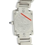 Pre-Owned Cartier Tank Francaise Silver Steel Ladies Watch W51028Q3