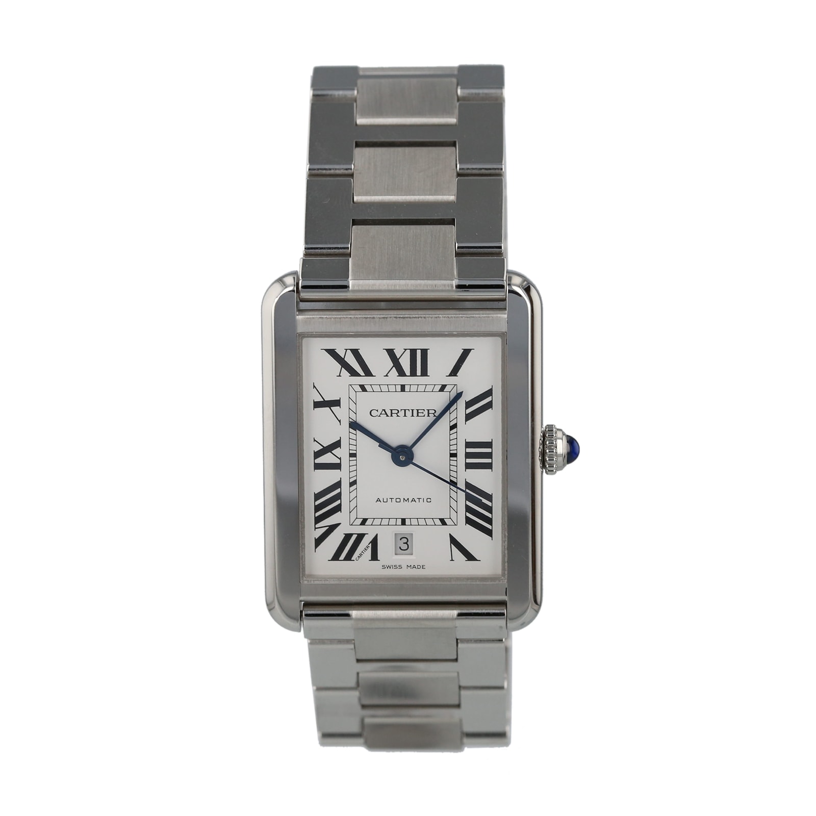 Cartier tank solo on sale mens