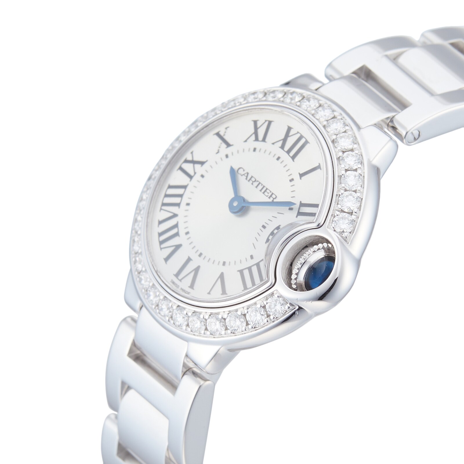 Pre-Owned Cartier Ballon Bleu de Ladies Watch WE9003Z3 Pre-Owned Cartier Ballon Bleu de Ladies Watch WE9003Z3