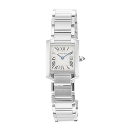406300126490 - Carter Tank Francaise Small Silver Steel Ladies Watch W51008Q3