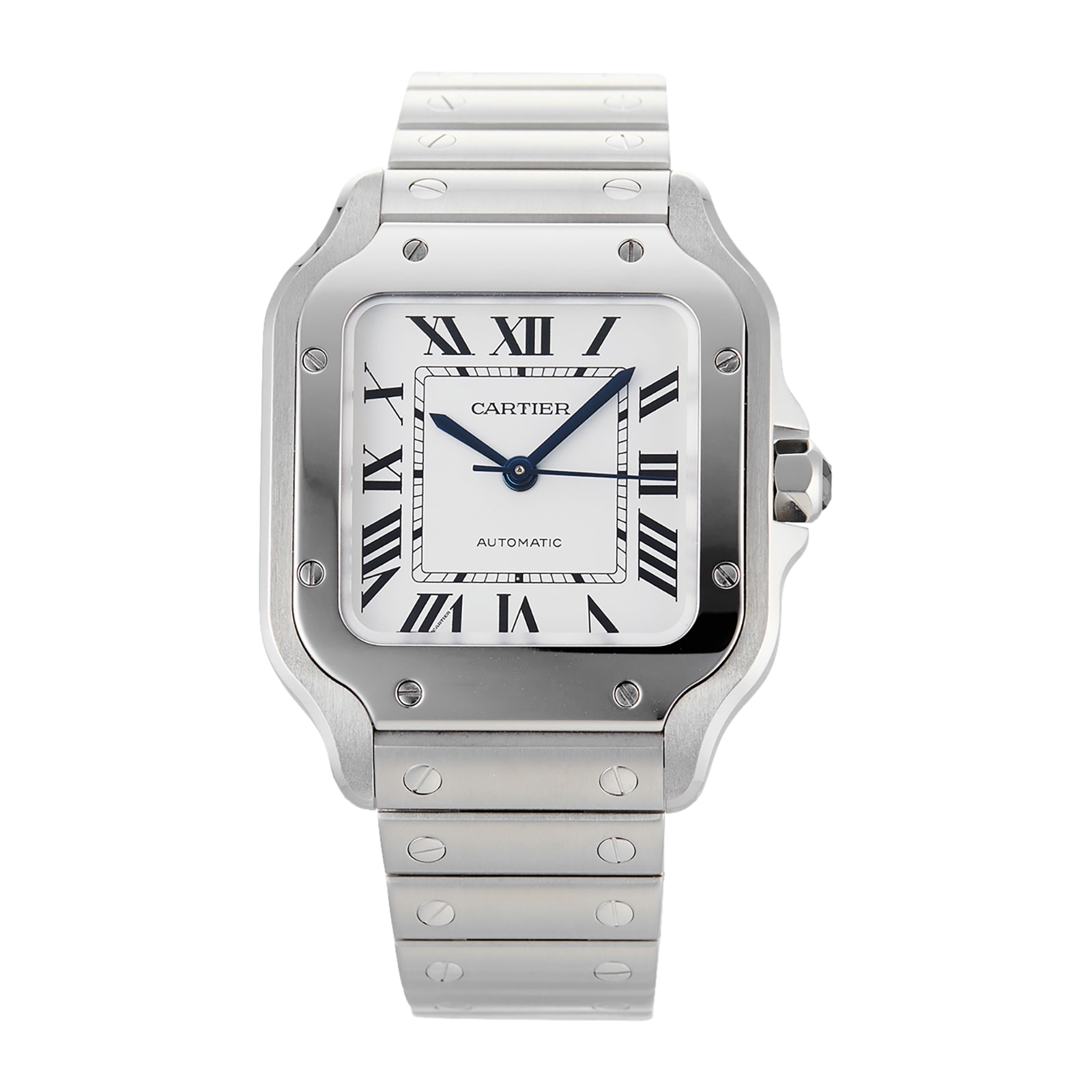 Pre Owned Cartier Santos Mens Watch WSSA0010