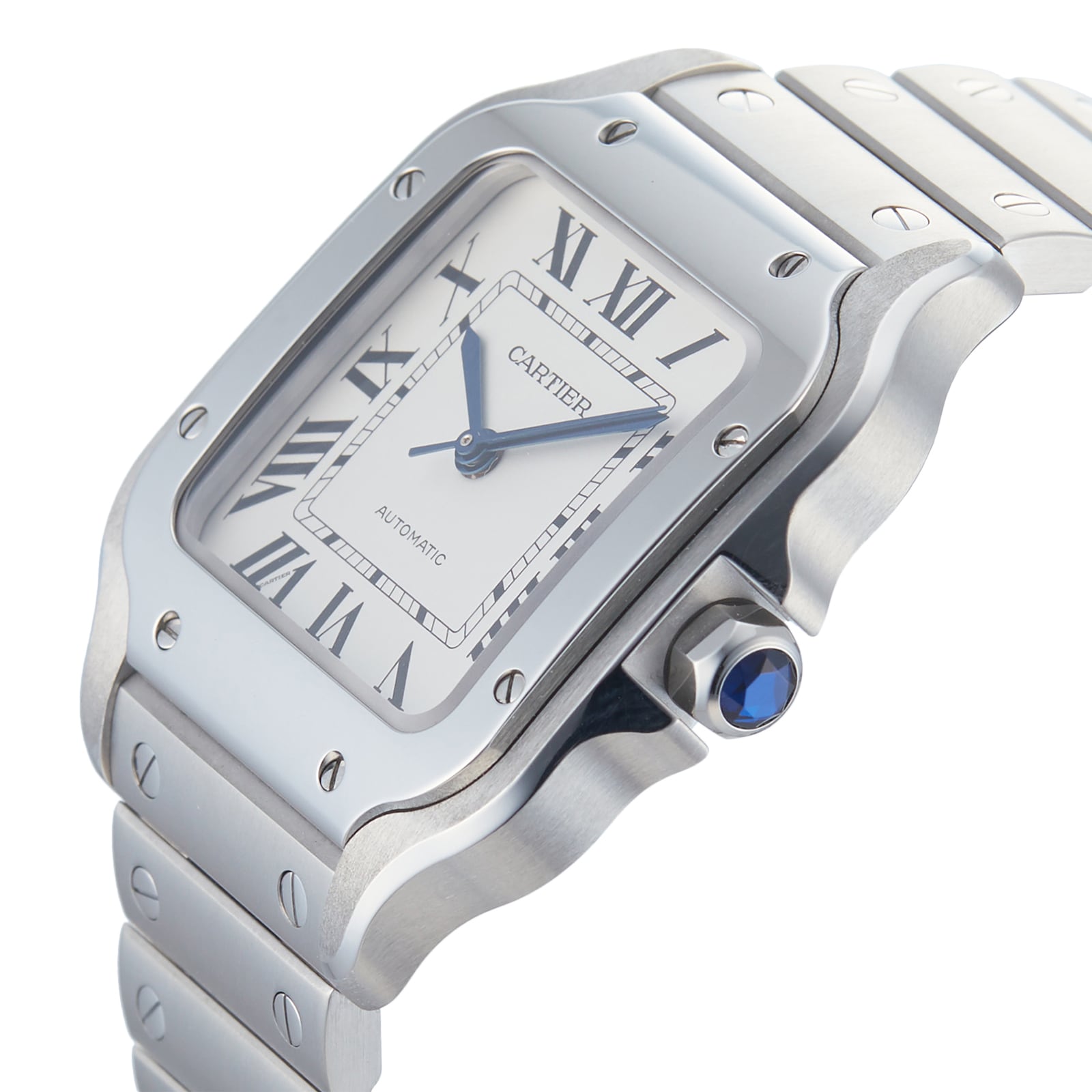 Mens cartier outlet santos pre owned