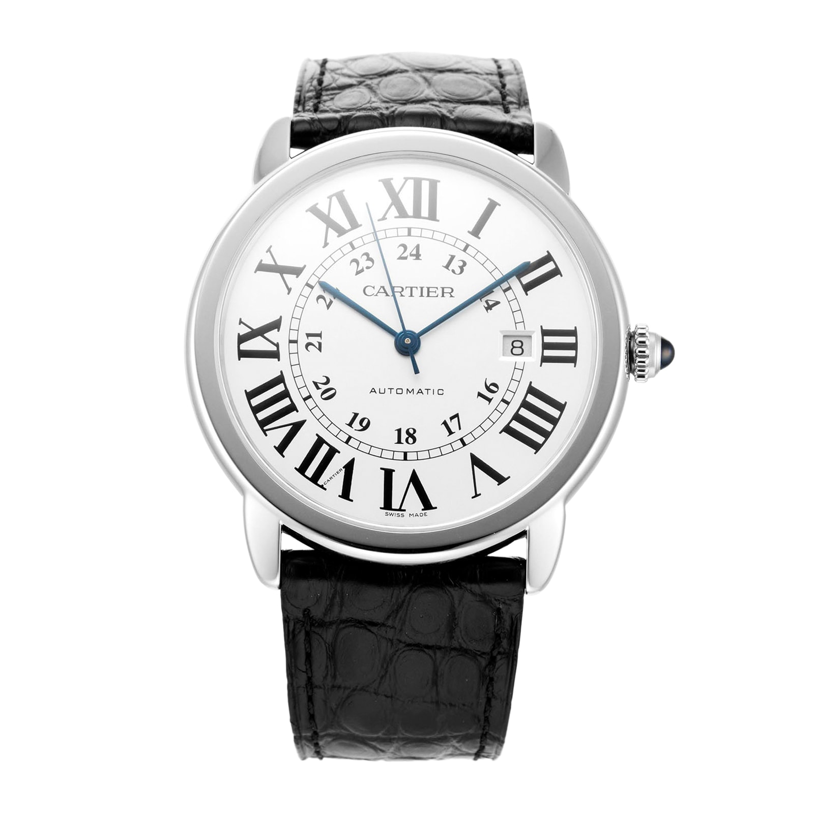Pre-Owned Cartier Ronde Solo De Mens Watch W6701010