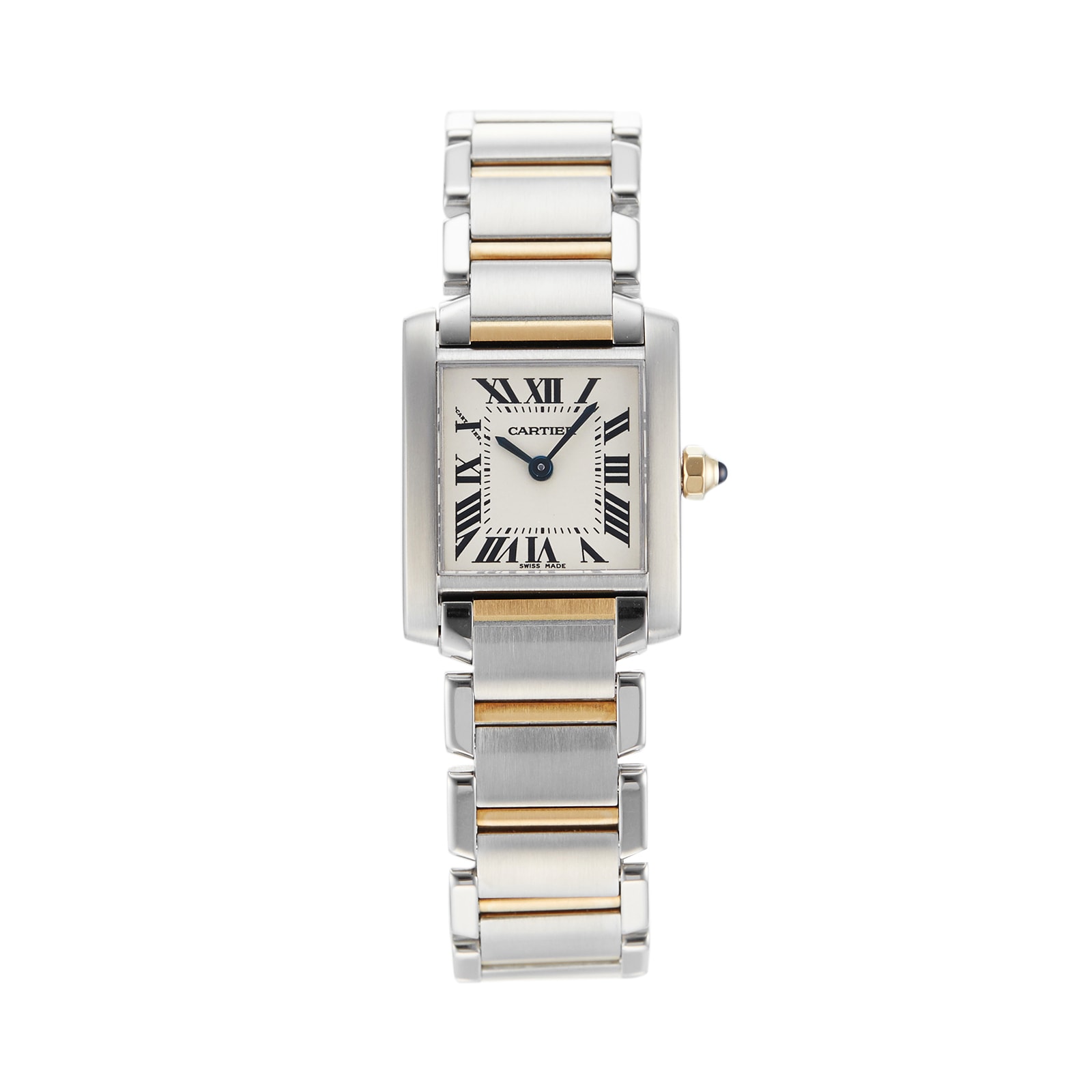 Pre Owned Cartier Tank Francaise Ladies Watch W51007Q4