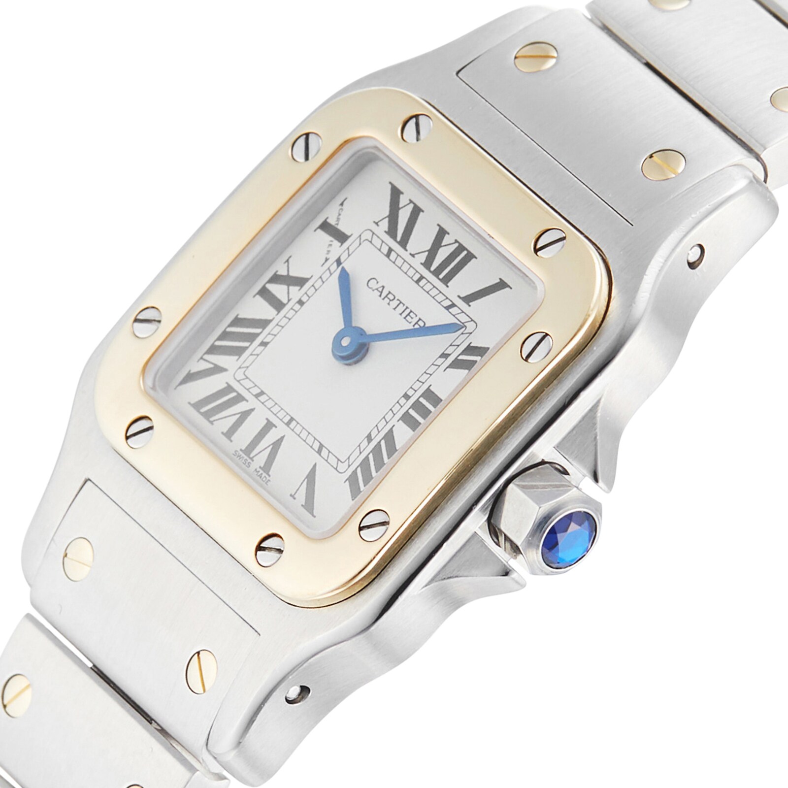 Pre-Owned Cartier Santos de Galbee Ladies Watch W20012C4