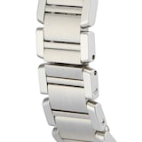 Pre-Owned Cartier Carter Tank Francaise Small Silver Steel Ladies Watch W51008Q3