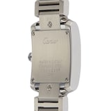 Pre-Owned Cartier Carter Tank Francaise Small Silver Steel Ladies Watch W51008Q3