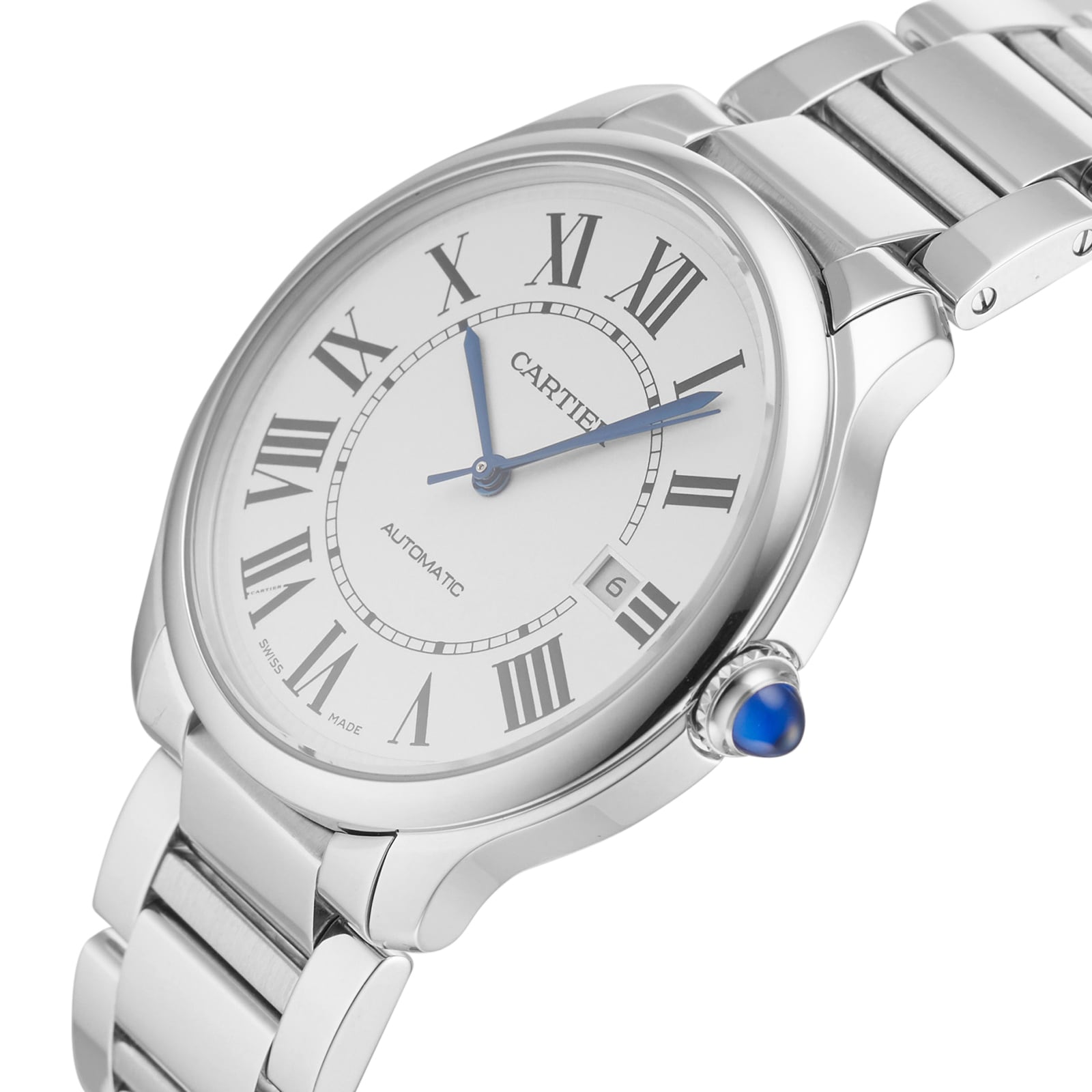 Pre-Owned Cartier Ronde Must De Mens Watch WSRN0035
