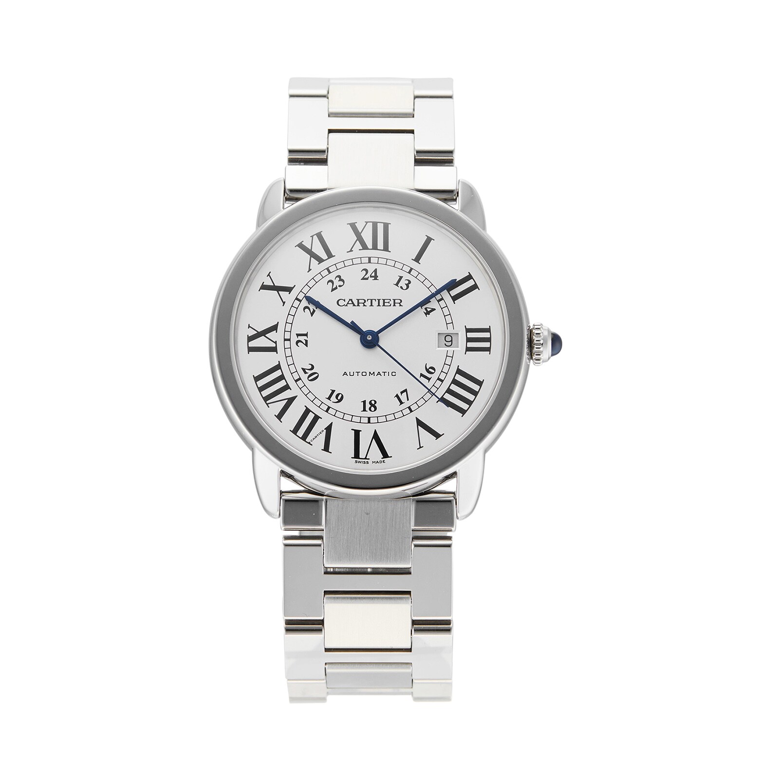 Pre-Owned Cartier Ronde Solo De Mens Watch W6701011