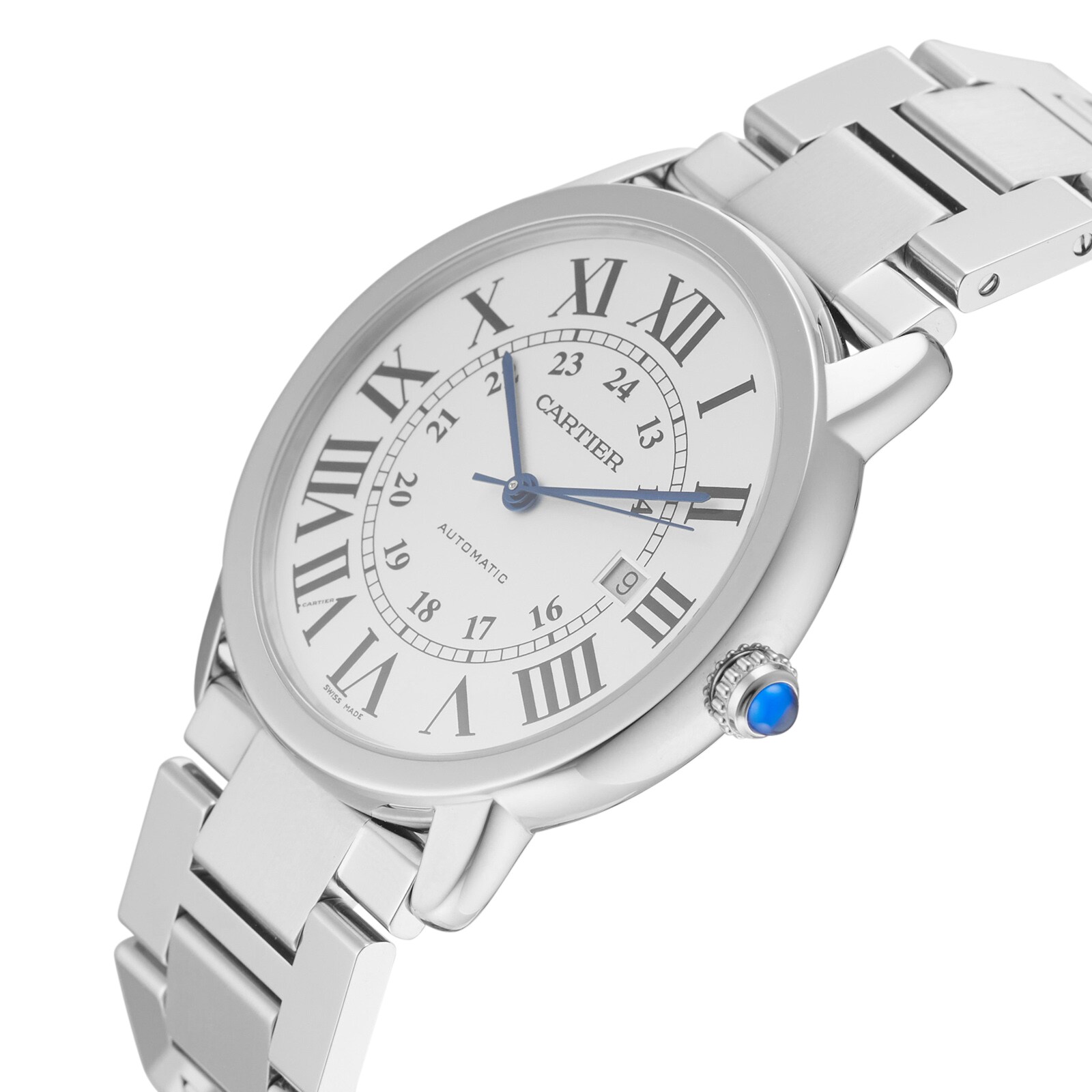 Pre-Owned Cartier Ronde Solo De Mens Watch W6701011