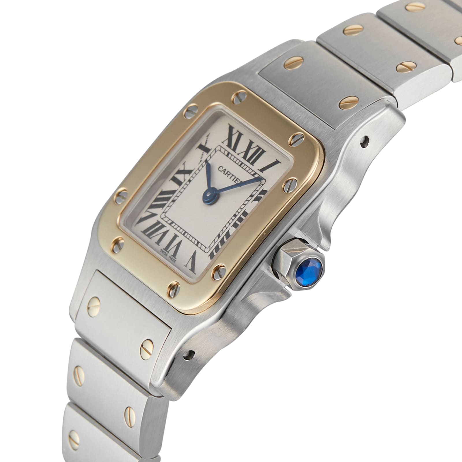 Pre Owned Cartier Pre Owned Cartier Santos Galbee Ladies Watch