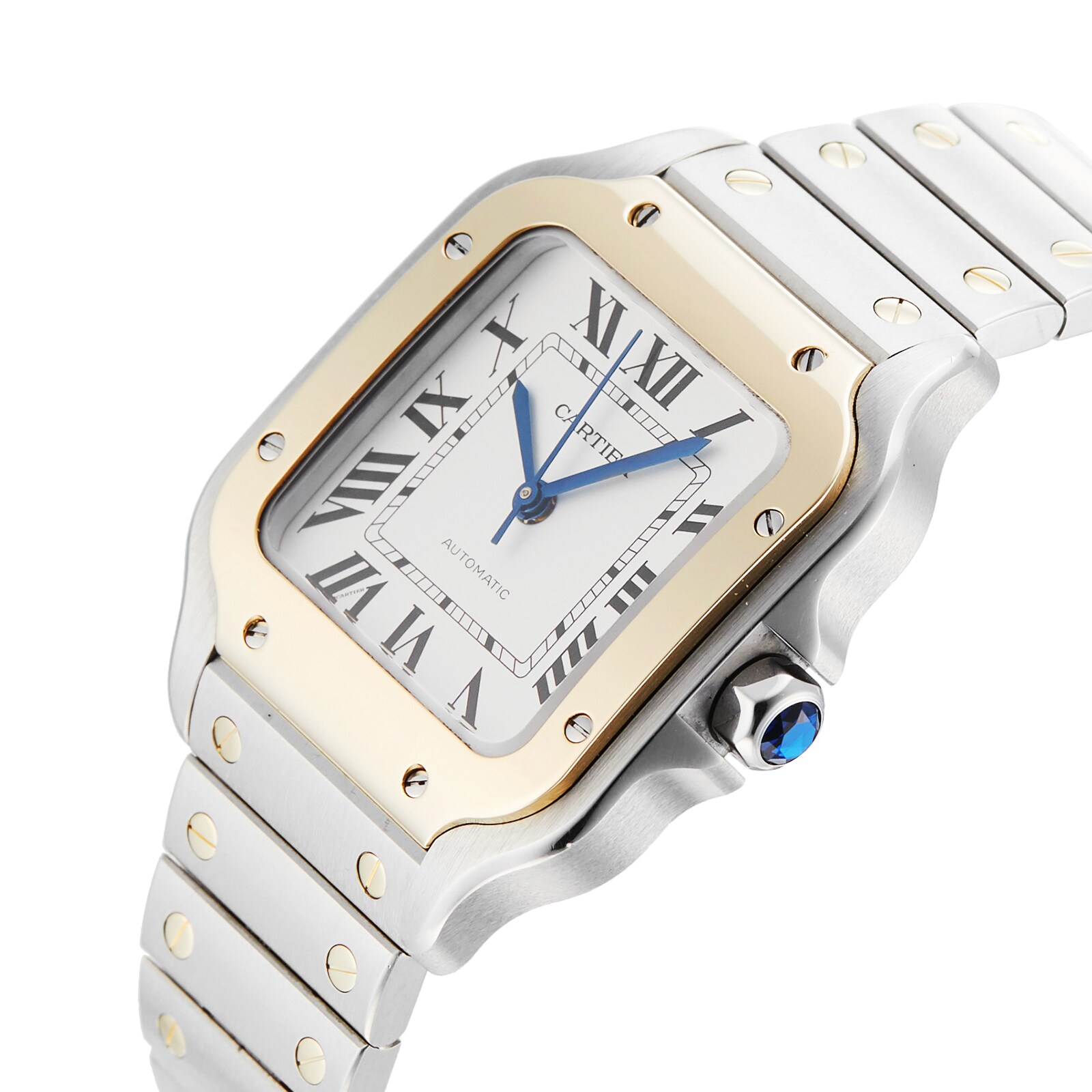 Pre Owned Cartier Pre Owned Cartier Santos de Cartier Mens Watch